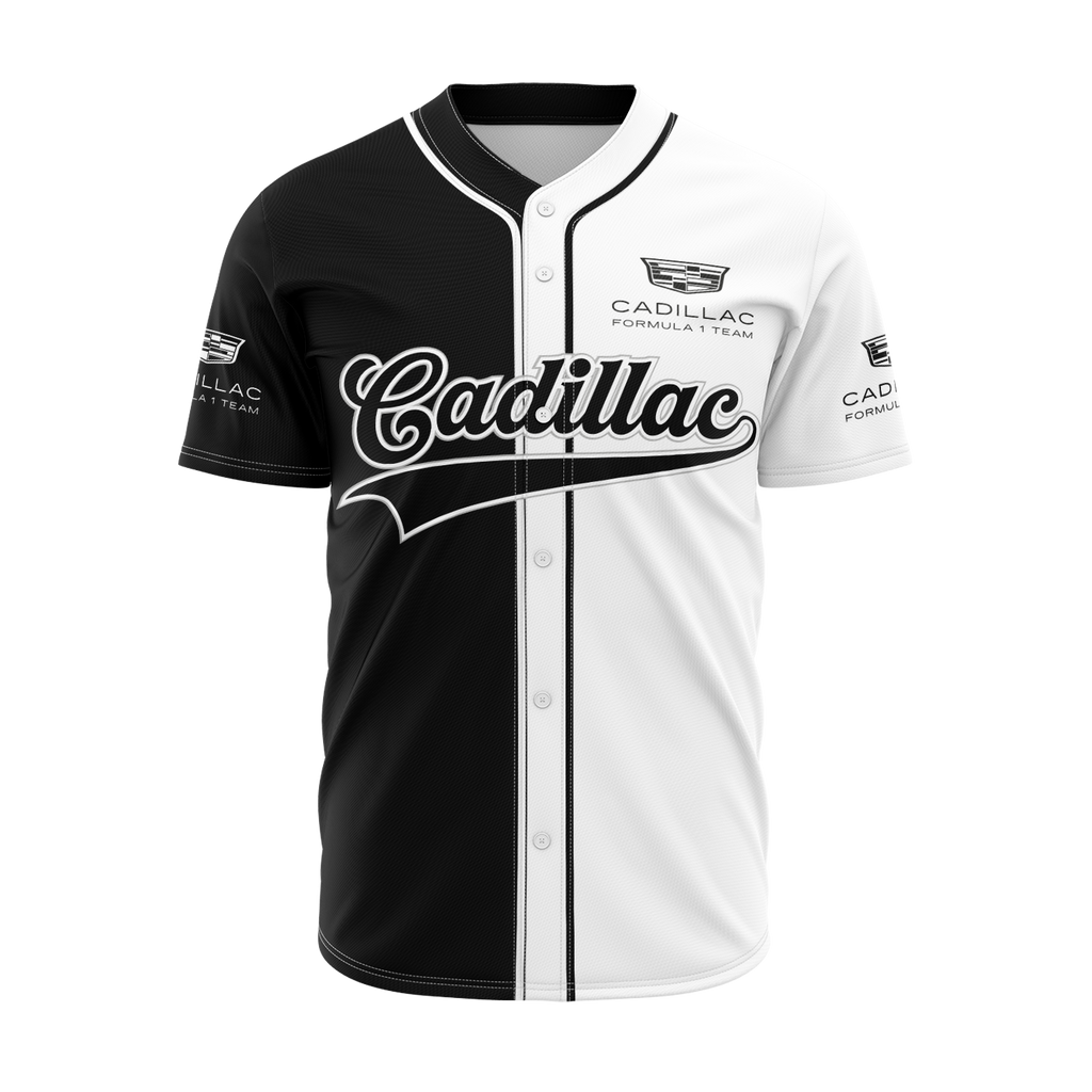 Beisbolera Cadillac Blanca y negra