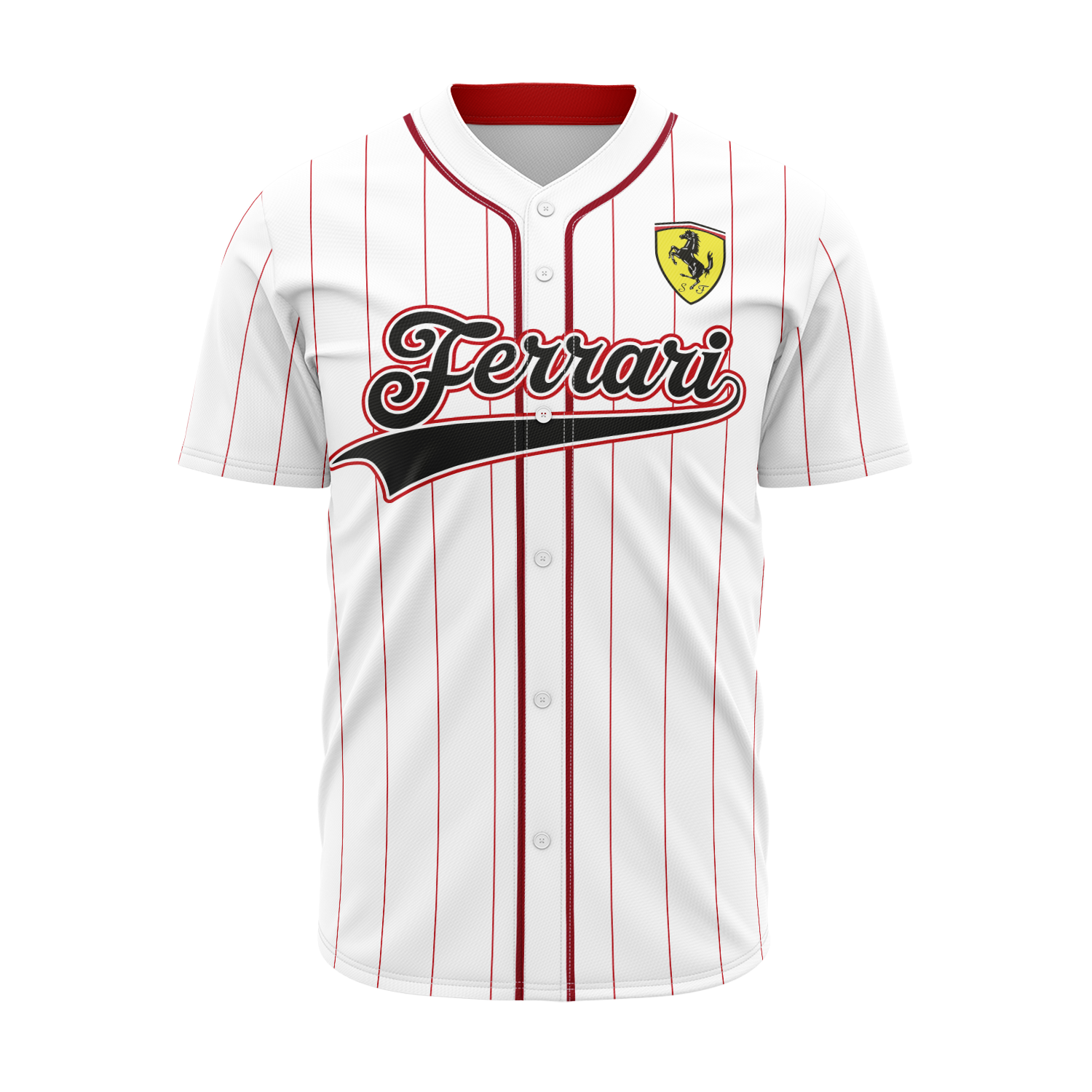 Beisbolera Ferrari Blanca