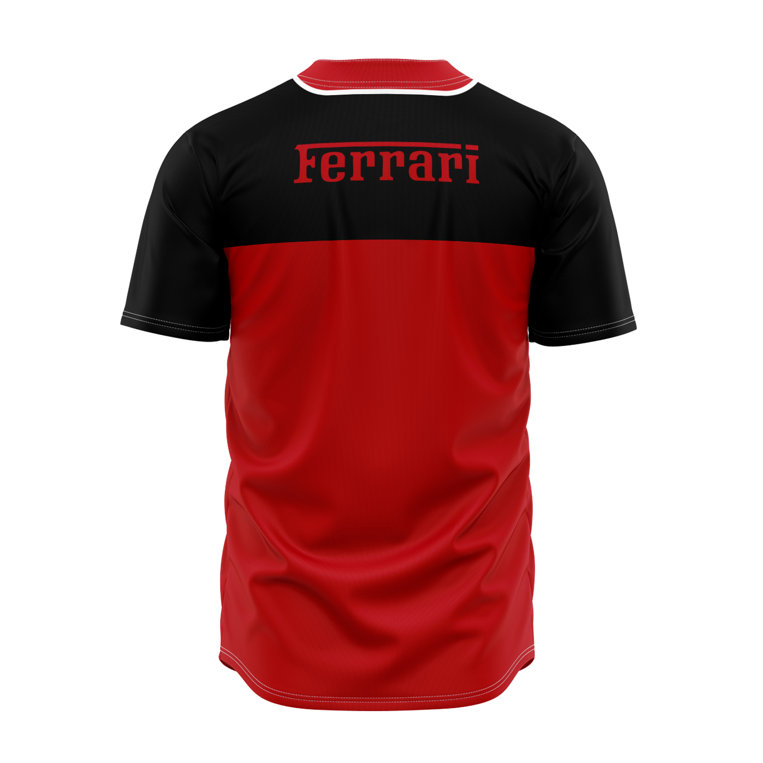 Beisbolera Ferrari Roja y Negra