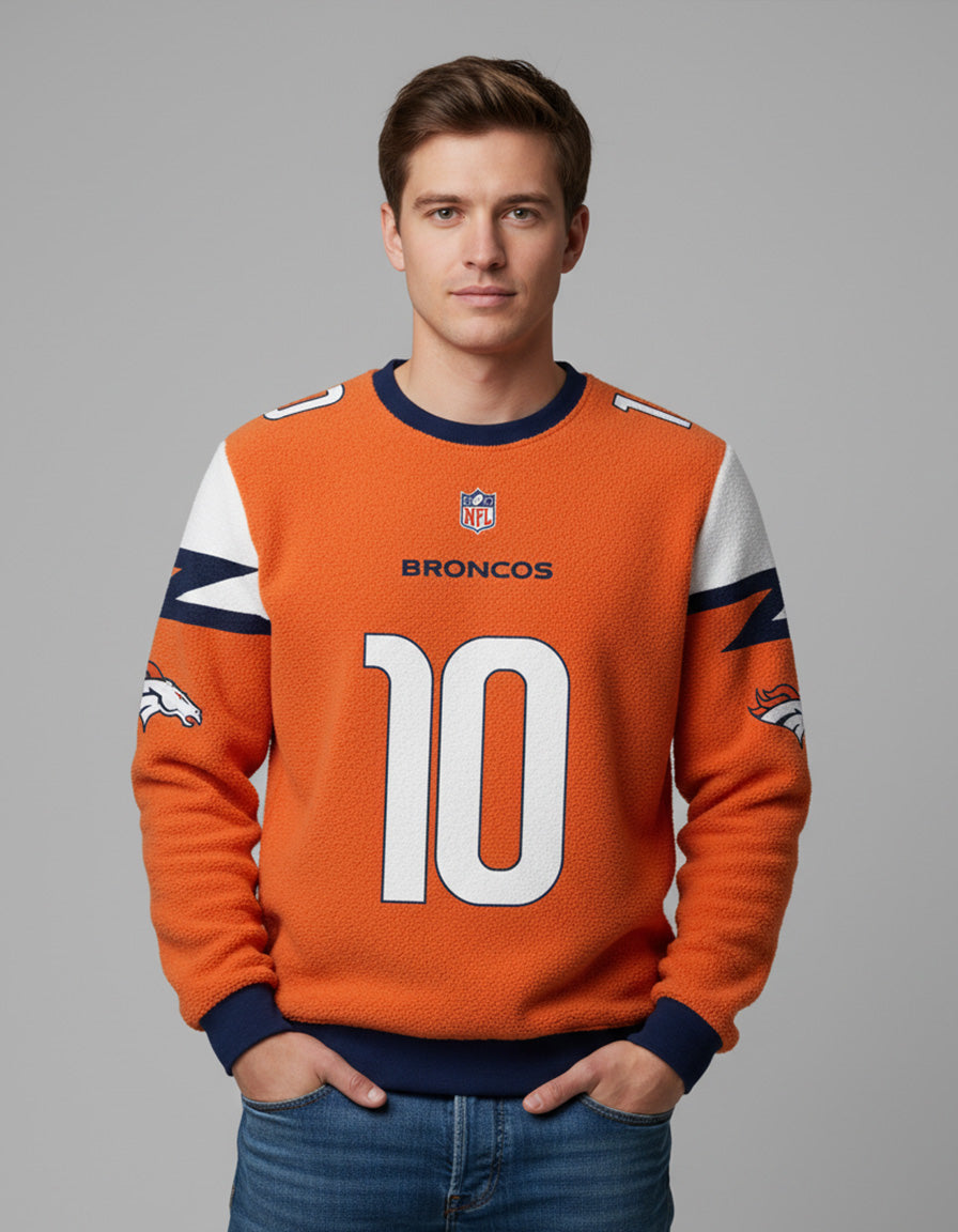 Sudadera NFL Broncos de Denver PERSONALIZADA