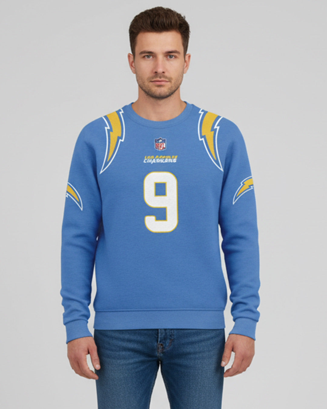Sudadera NFL Los Angeles Chargers PERSONALIZADA