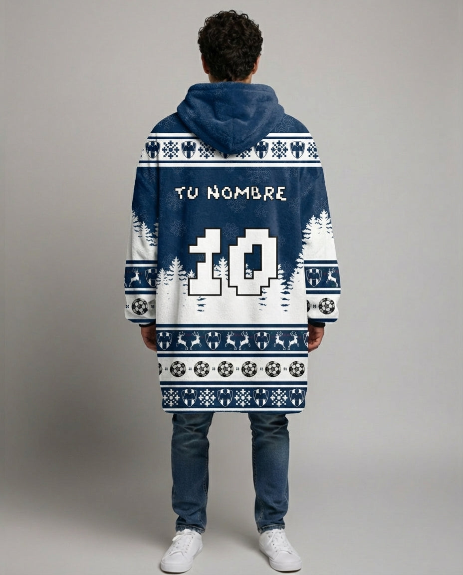 Sudaderota Rayados de Monterrey Navideña