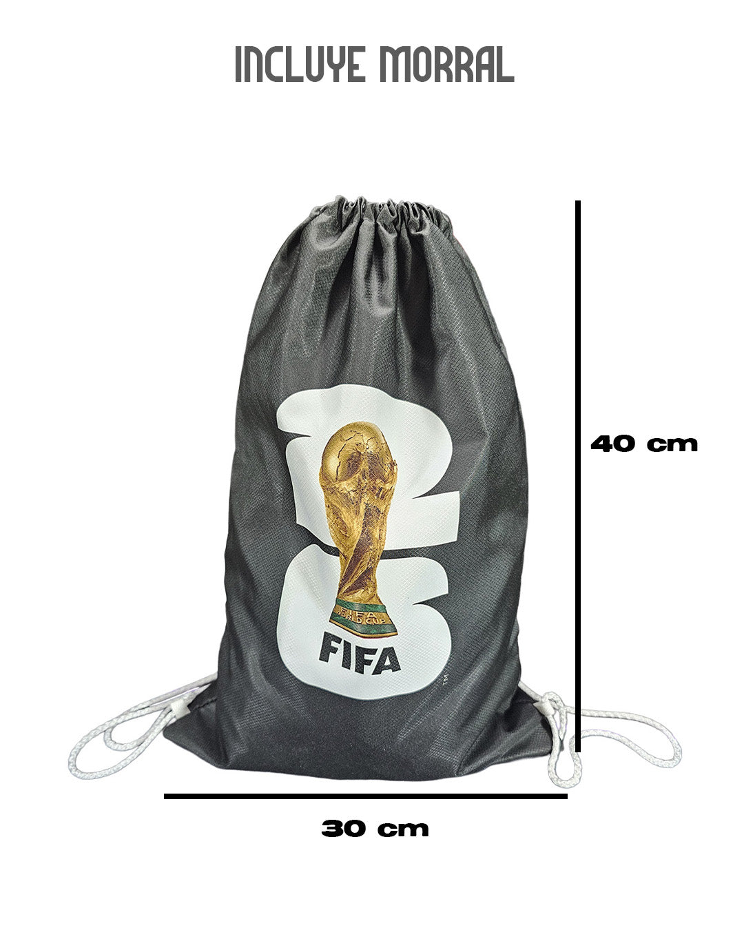 Kit Mundialista 3 (Beisbolera + Playera + Morral)