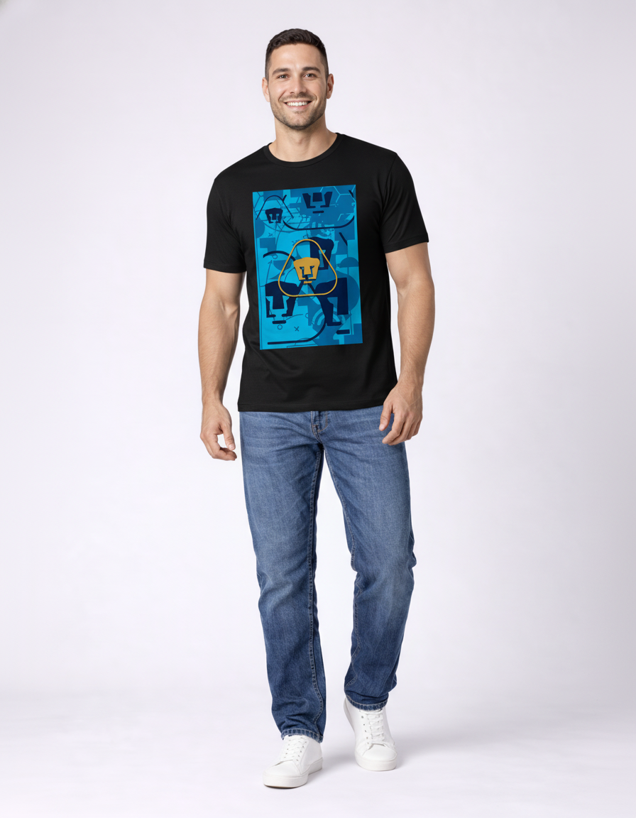 Playera Pumas algodón 4