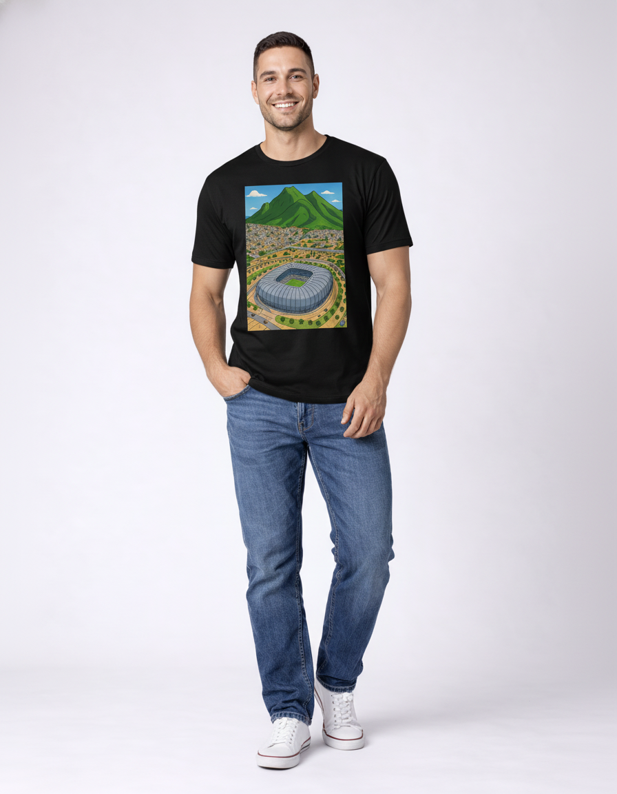 Playera Monterrey Rayados algodón 3