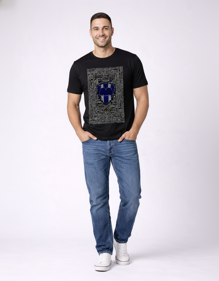 Playera Monterrey Rayados algodón 5