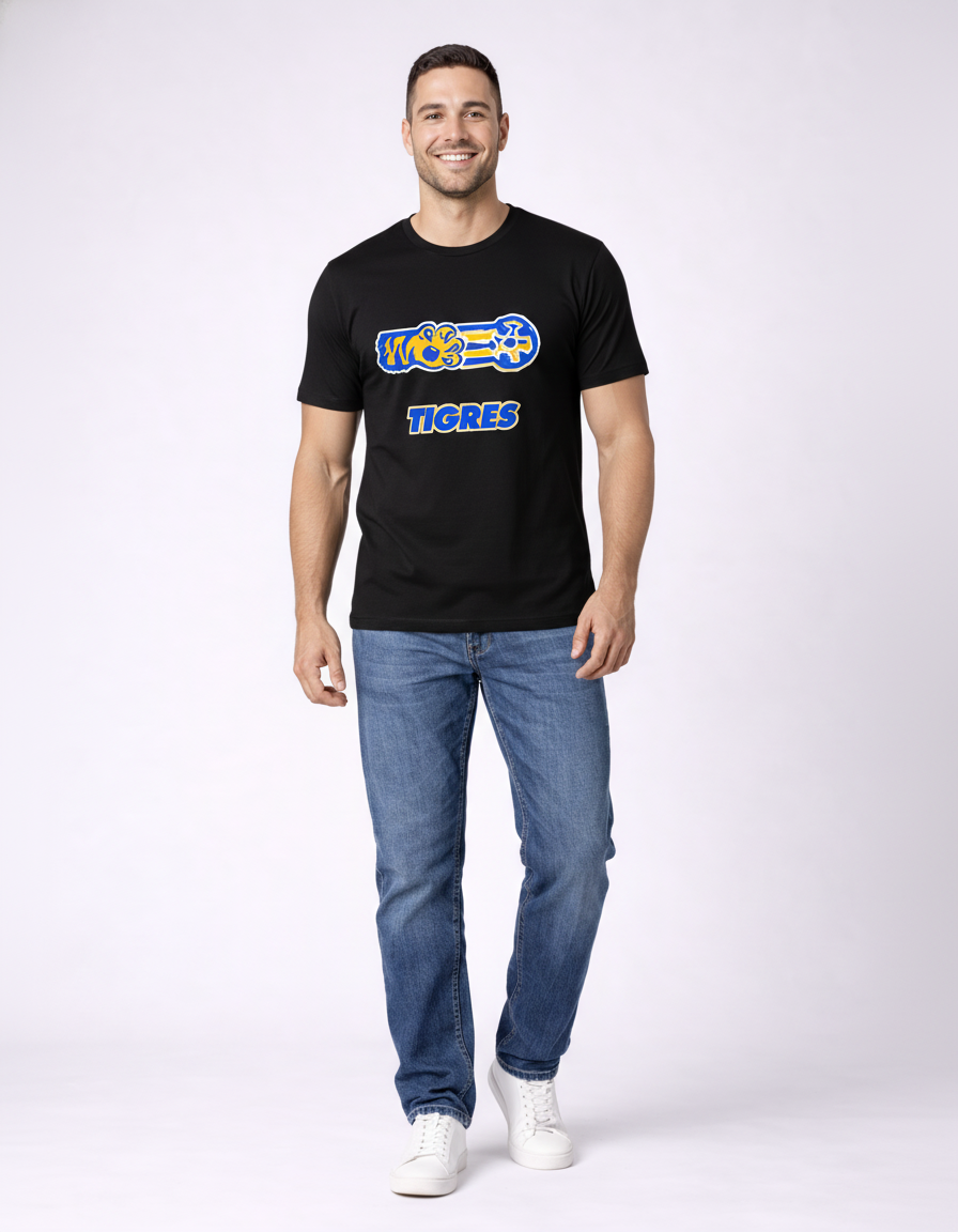 Playera Tigres algodón 1