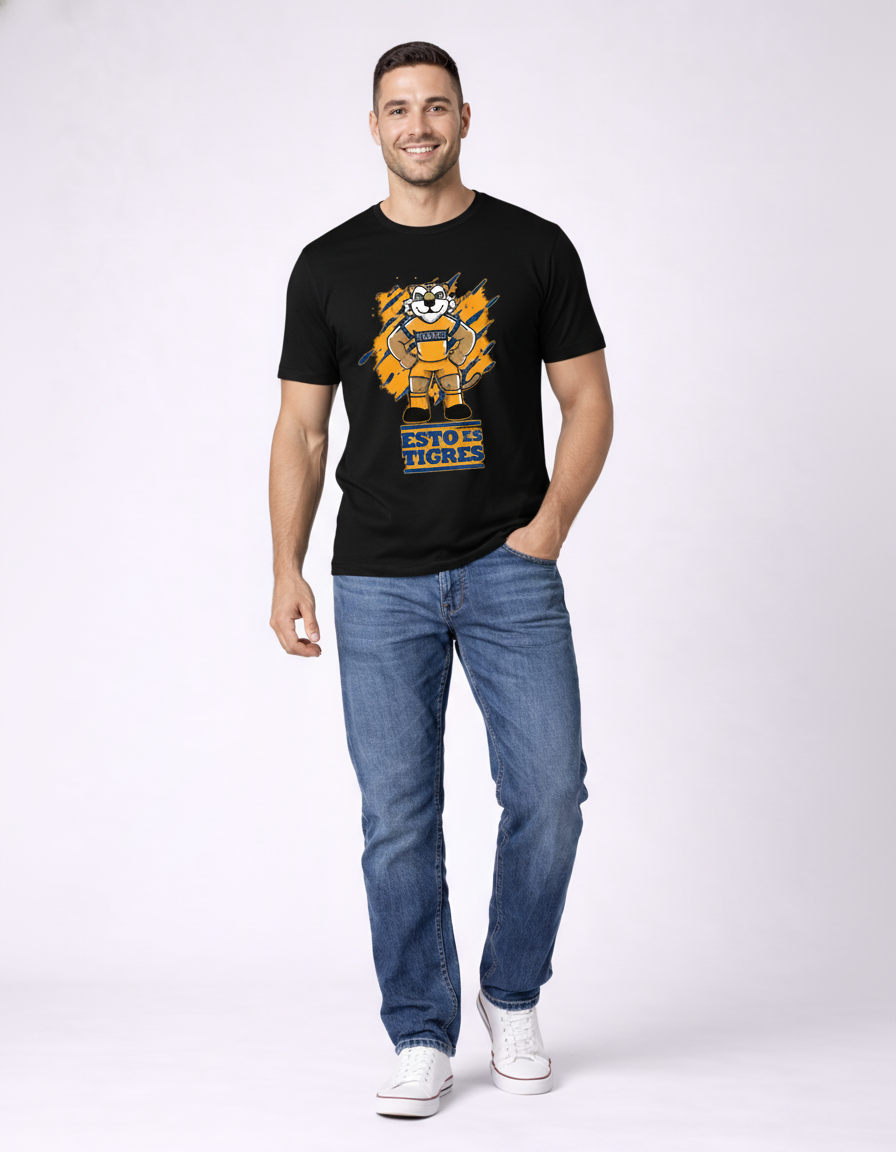 Playera Tigres algodón 2