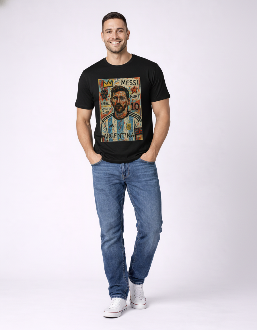 Playera Messi algodón 1