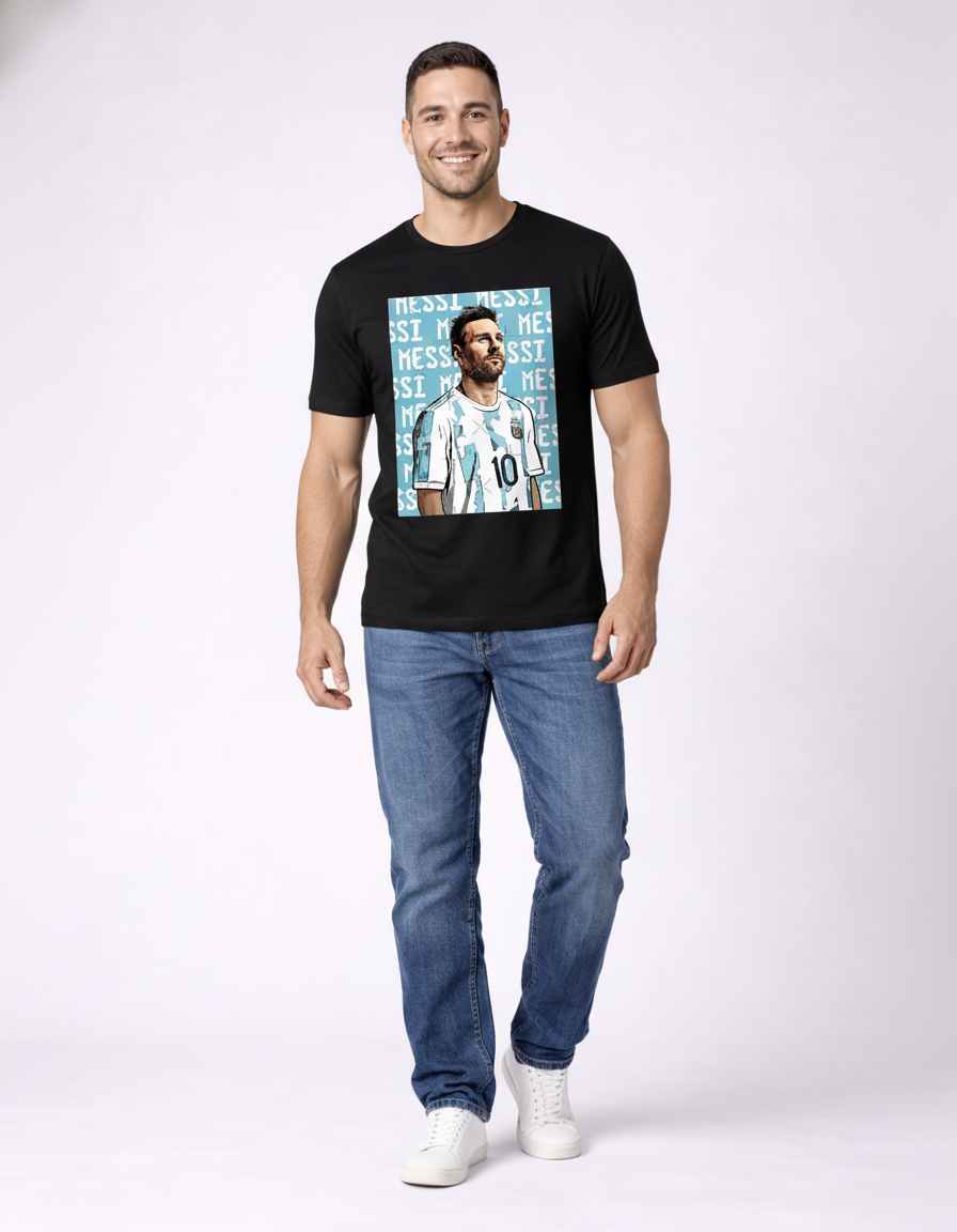Playera Messi algodón 2