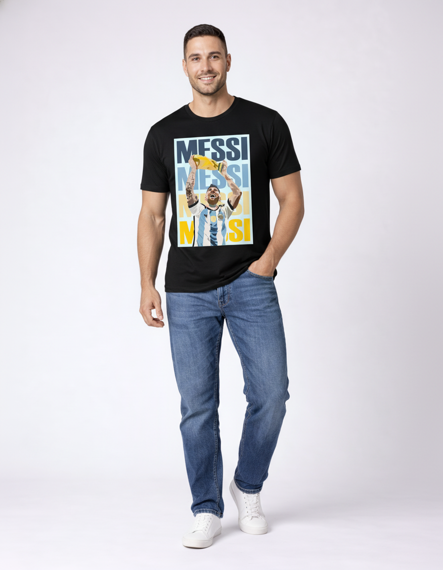 Playera Messi algodón 3