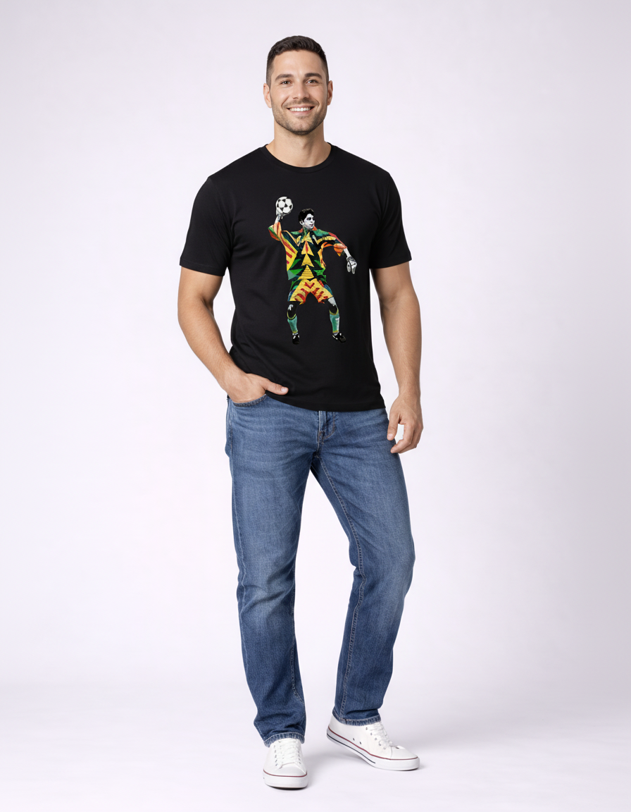 Playera Jorge Campos algodón