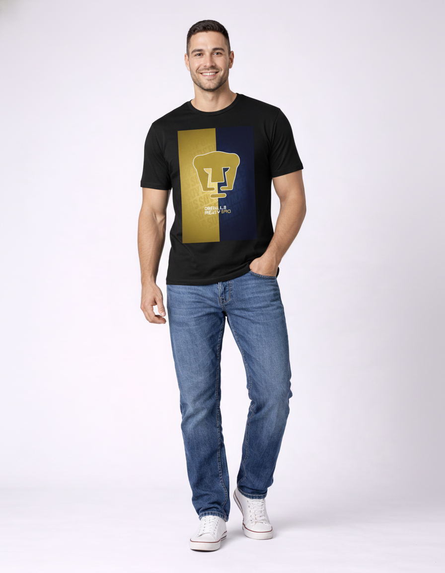 Playera Pumas algodón 3