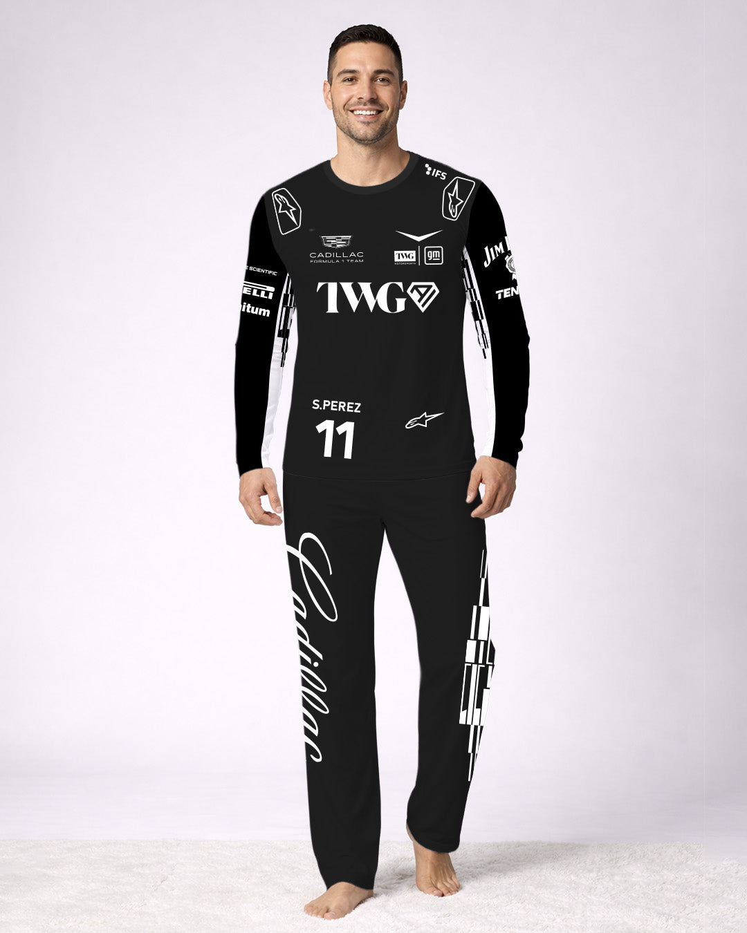 Pijama Cadillac Checo 2026 F1 (2 piezas)