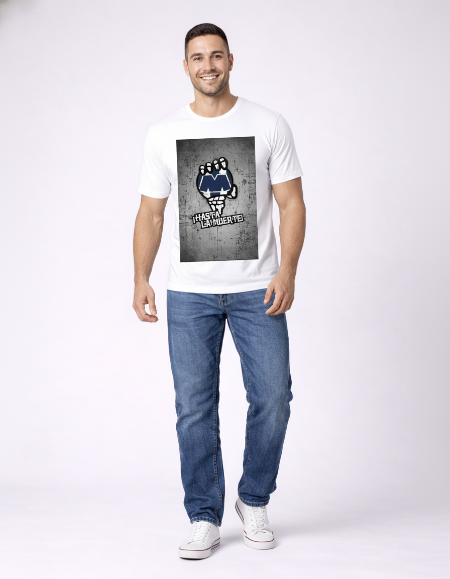 Playera Monterrey Rayados algodón 1