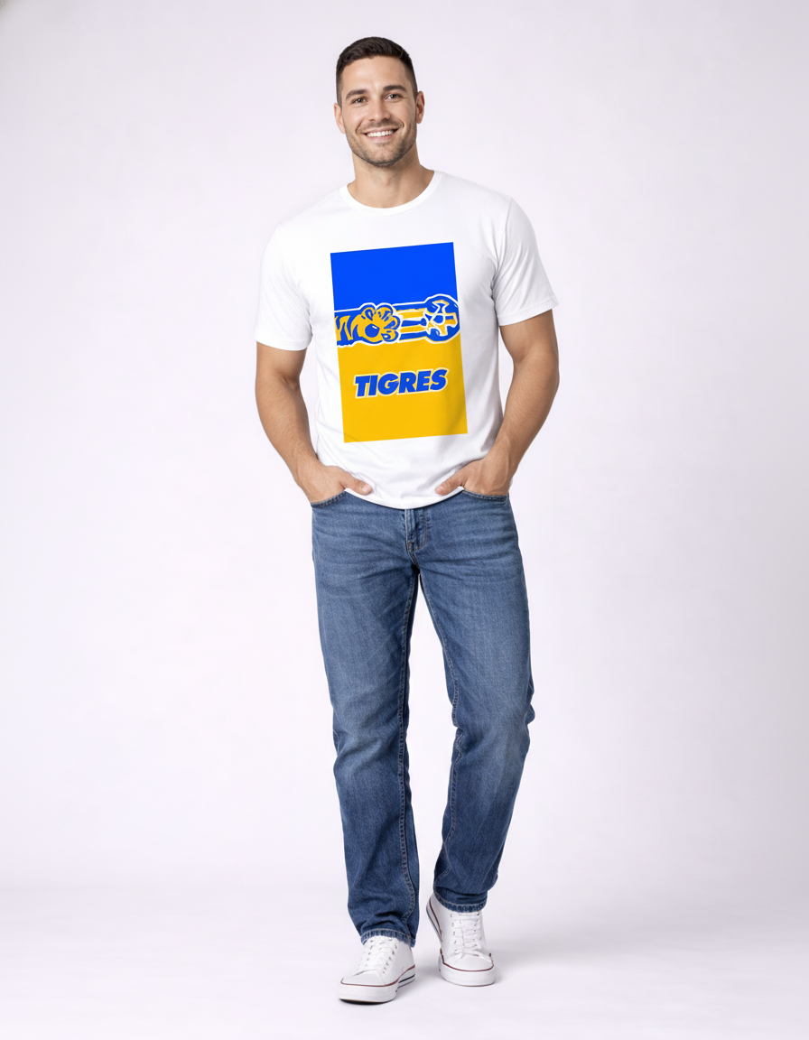 Playera Tigres algodón 1