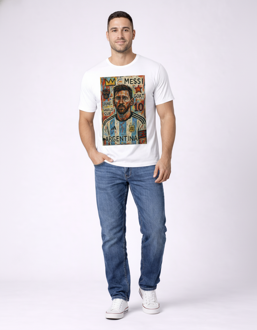Playera Messi algodón 1