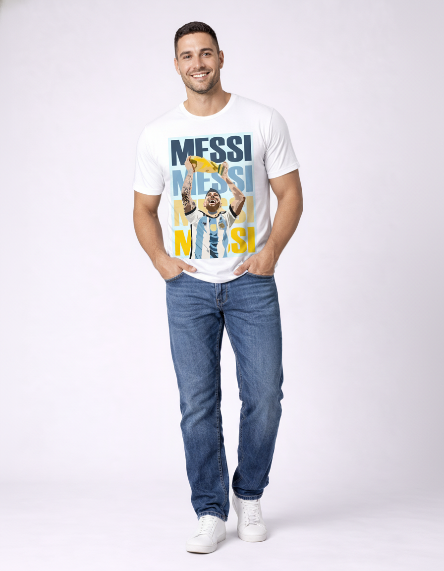 Playera Messi algodón 3