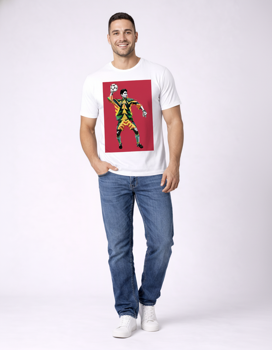 Playera Jorge Campos algodón