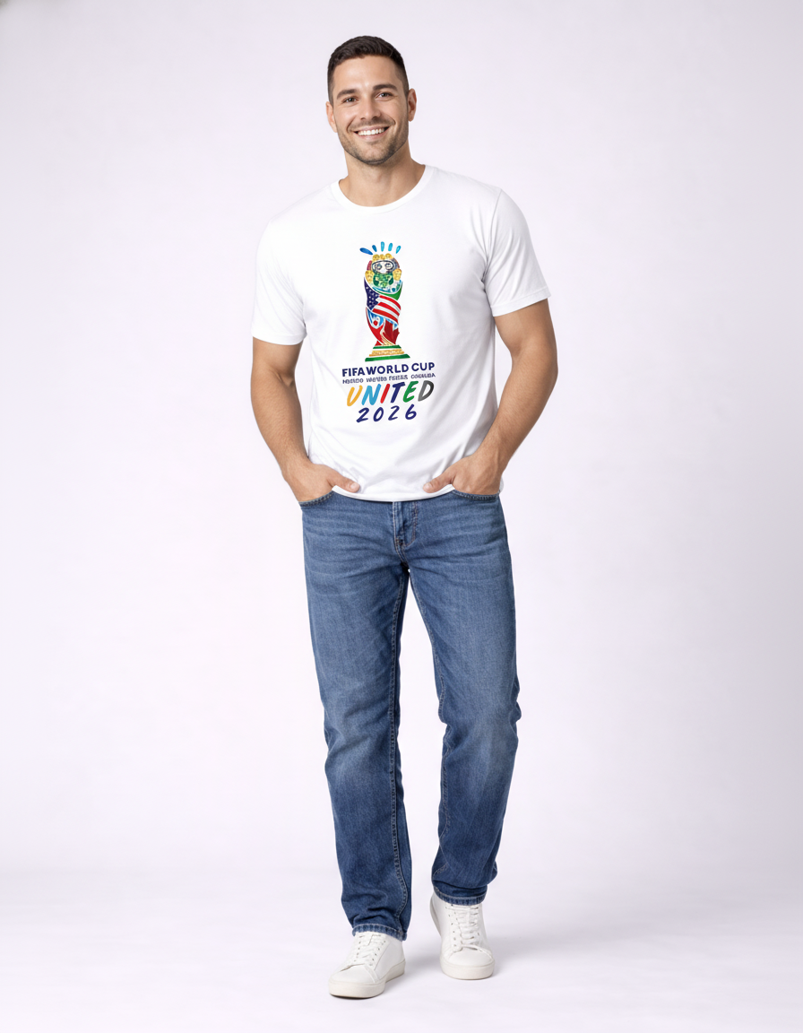 Playera Mundial 2026 algodón 2