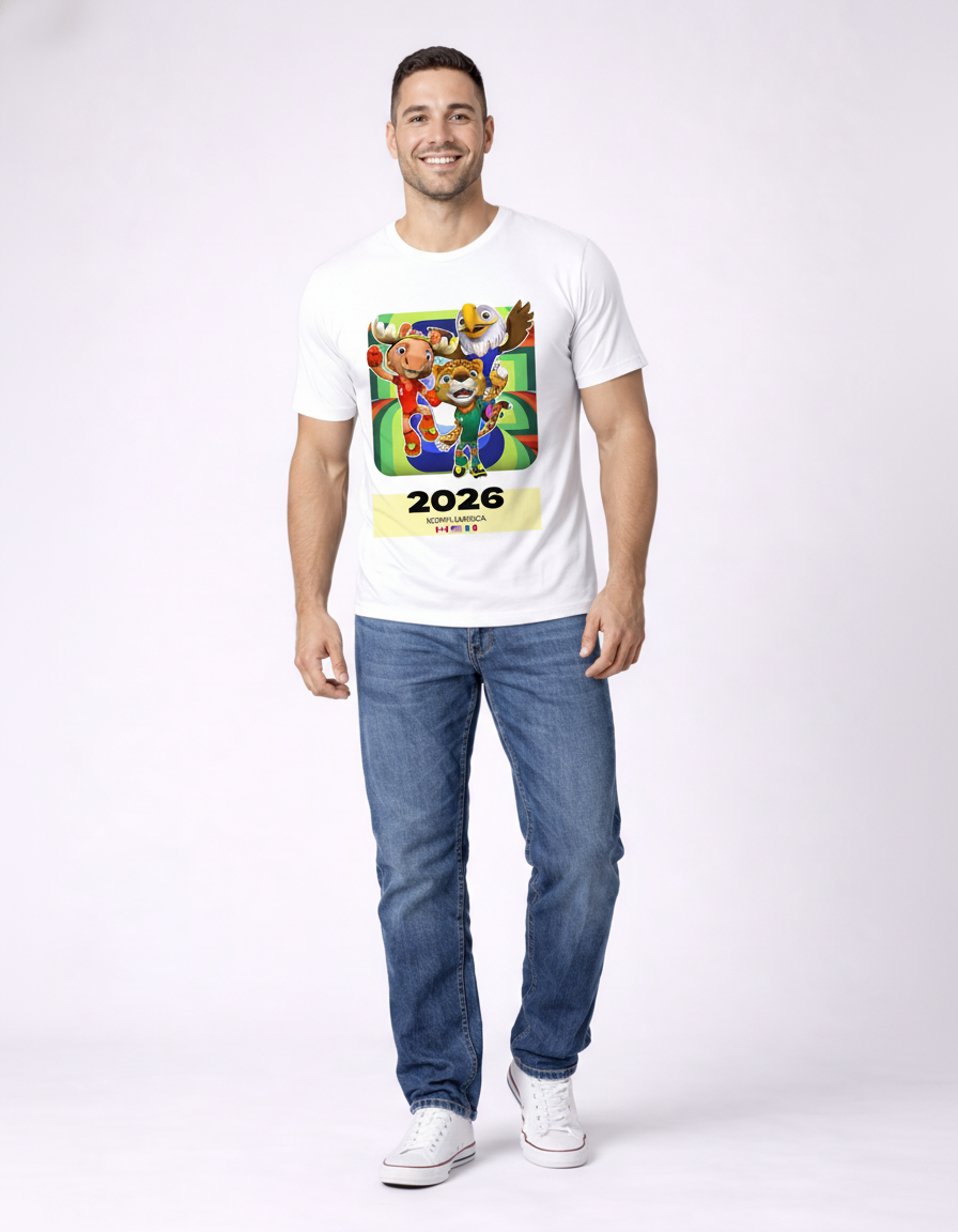 Playera Mundial 2026 algodón 3