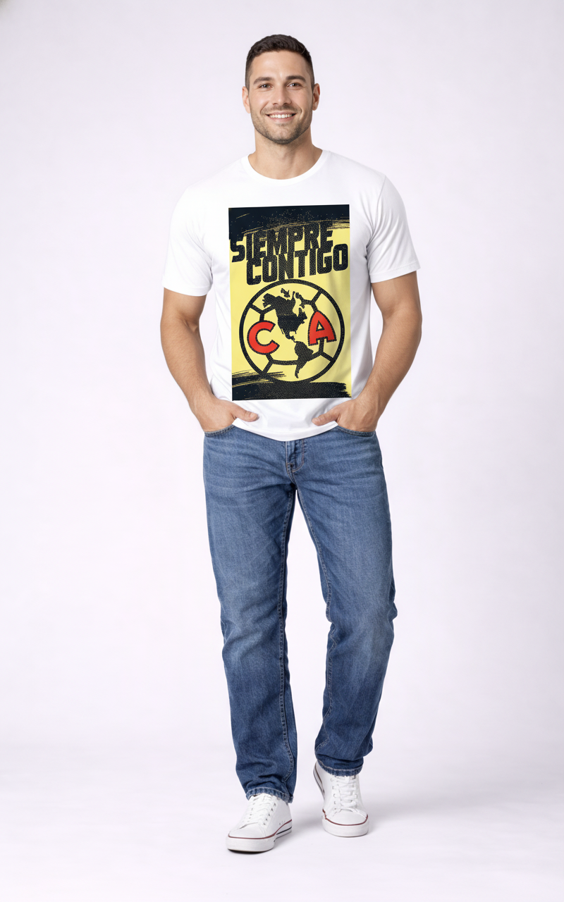 Playera America algodón 2