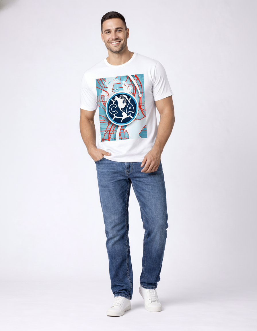 Playera America algodón 4