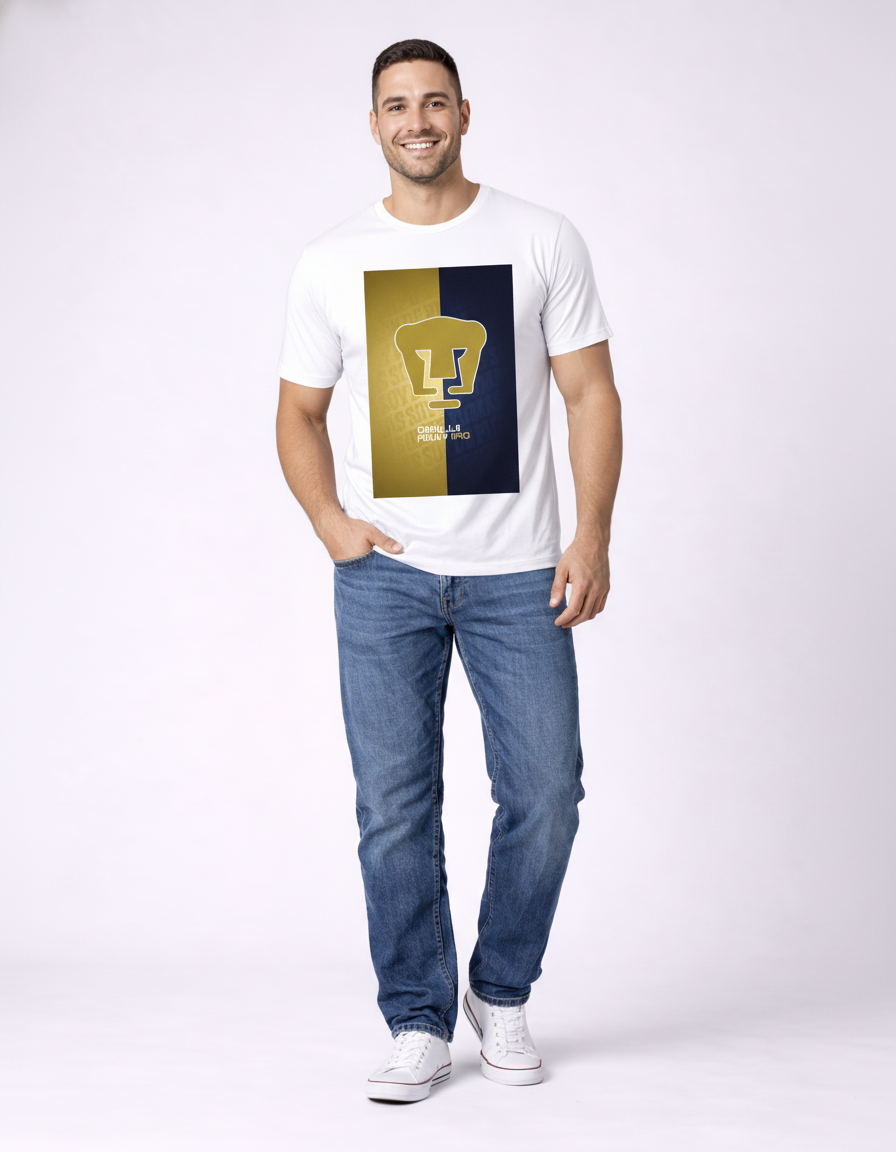 Playera Pumas algodón 3