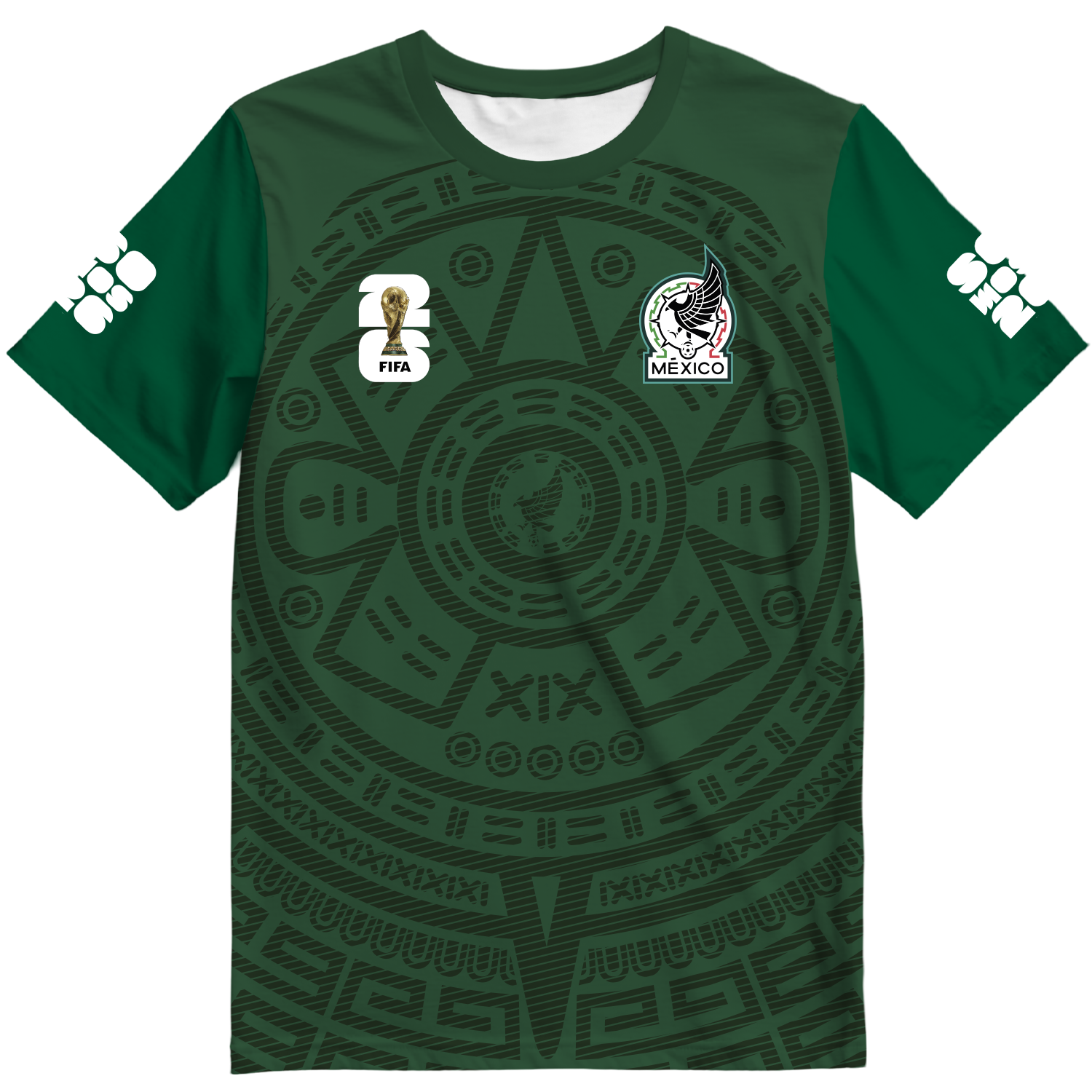 Playera México Mundial Local (con tu nombre y numero)