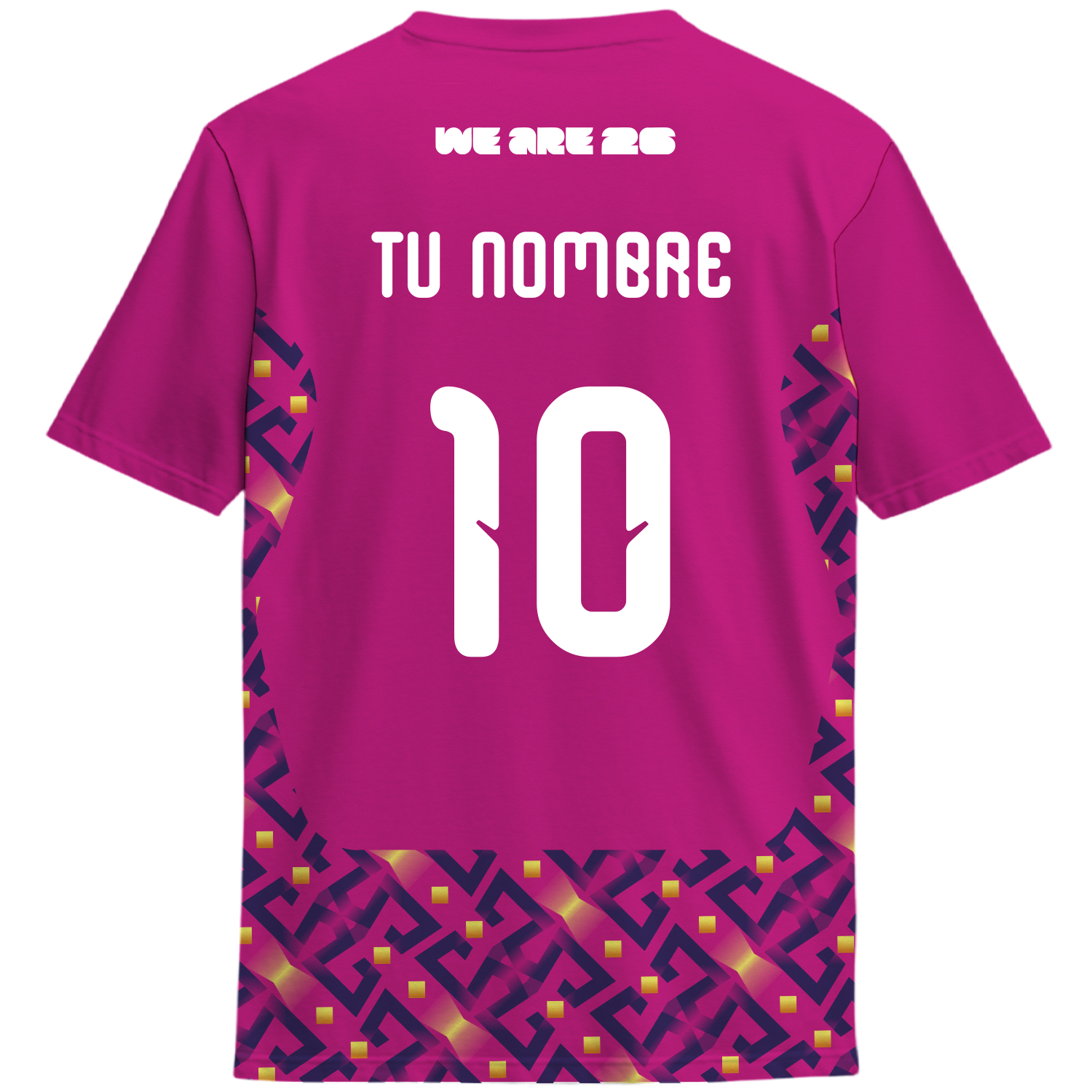 Playera México Mundial Portero (con tu nombre y numero)