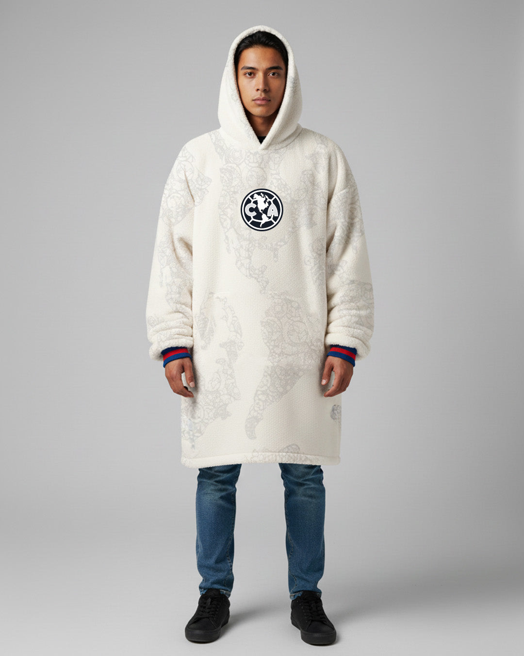 Sudaderota America Portero Blanca