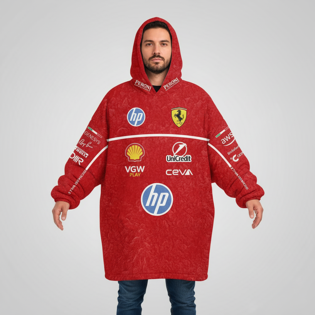 Sudadera Gigante Ferrari Roja