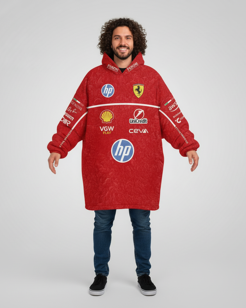 Sudadera Gigante Ferrari Roja