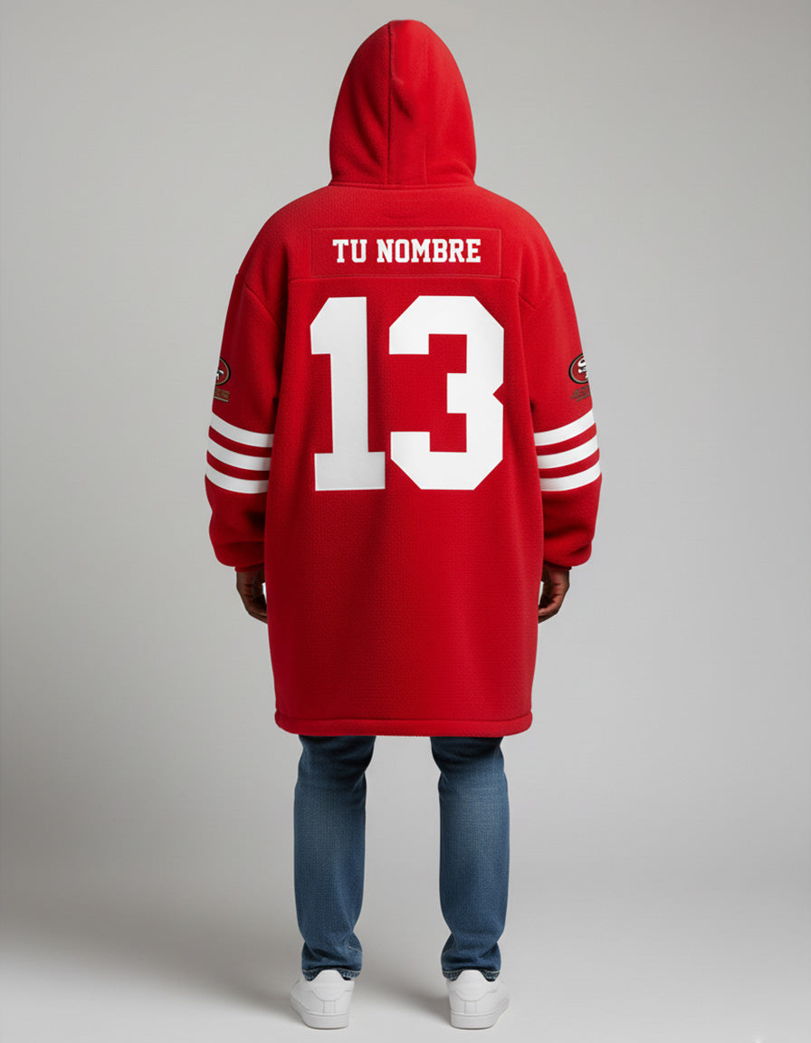 Sudadera NFL 49ers de San Francisco PERSONALIZADA