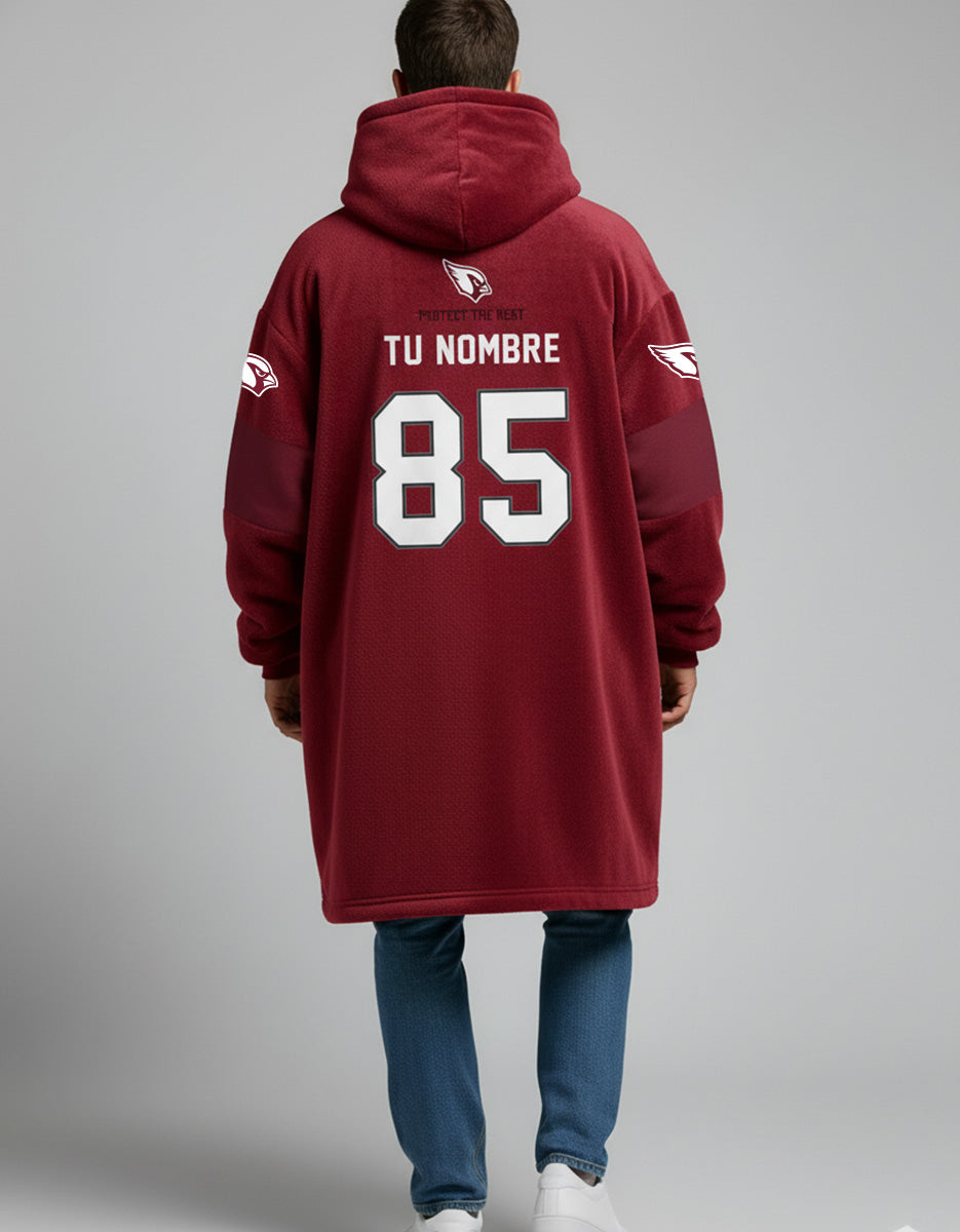 Sudaderota NFL Arizona Cardinals PERSONALIZADA