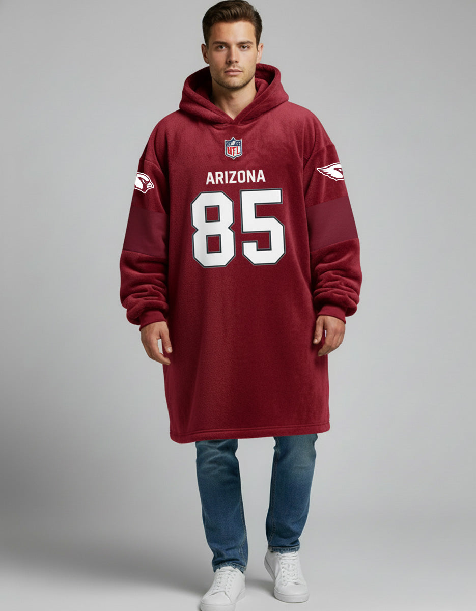 Sudaderota NFL Arizona Cardinals PERSONALIZADA