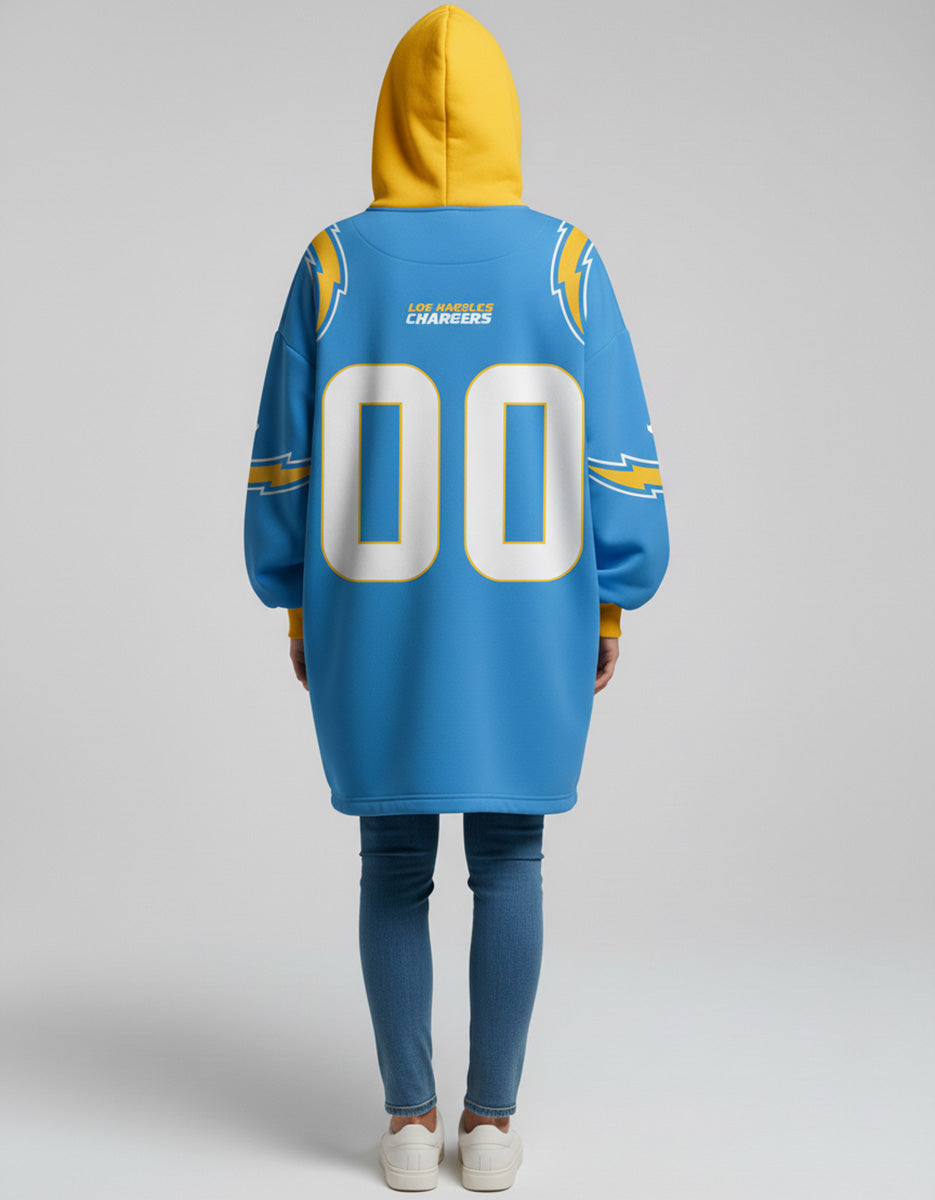 Sudaderota NFL Los Angeles Chargers PERSONALIZADA