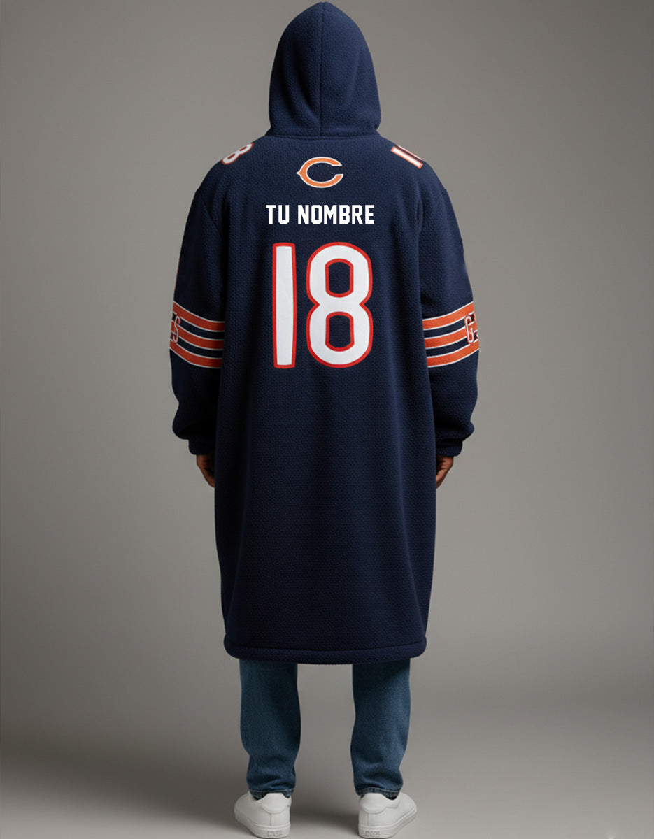 Sudaderota NFL Chicago Bears PERSONALIZADA