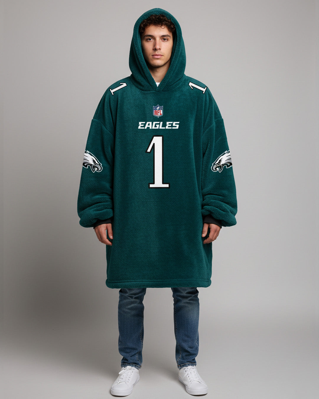 Sudaderota NFL Philadelphia Eagles PERSONALIZADA