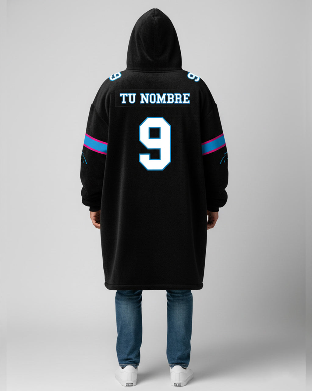 Sudaderota NFL Carolina Panthers PERSONALIZADA
