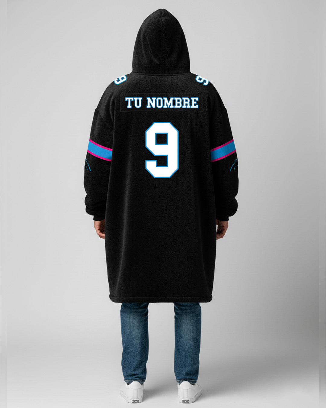Sudaderota NFL Carolina Panthers PERSONALIZADA