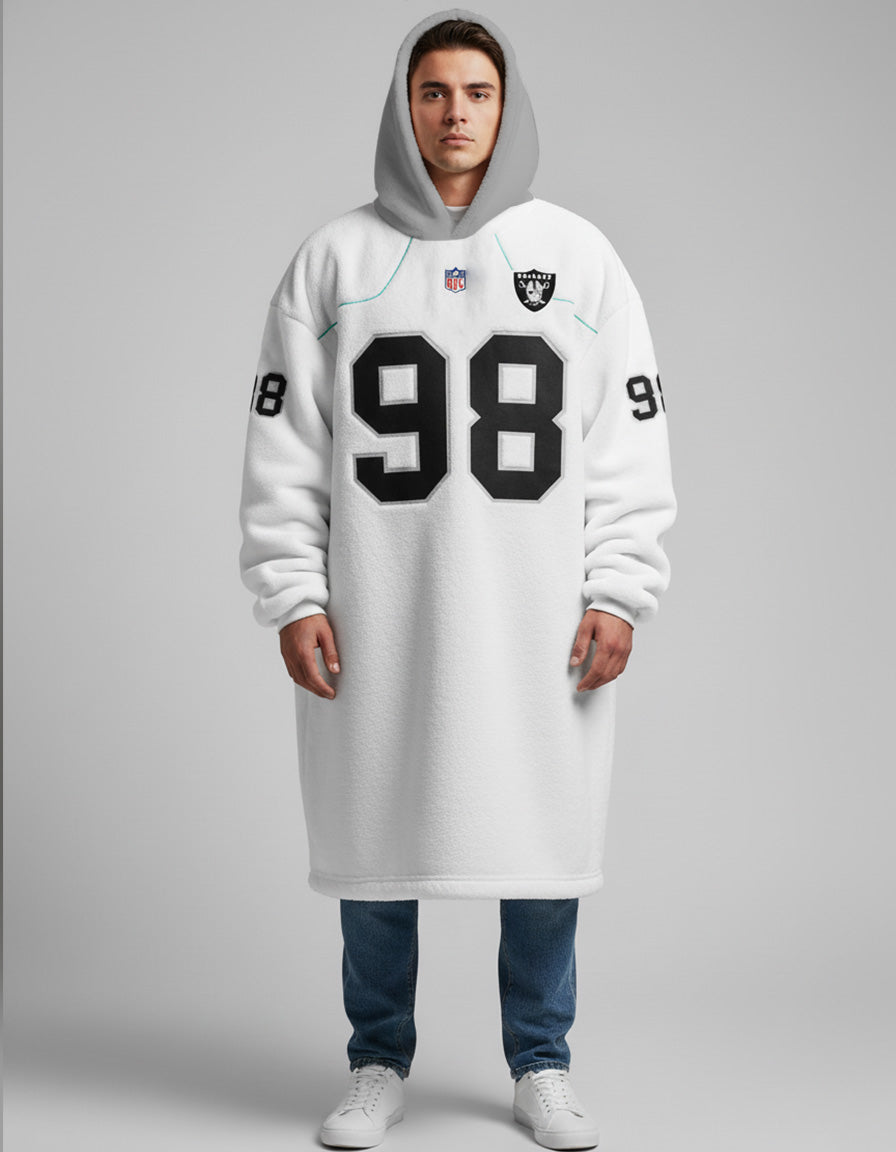 Sudaderota NFL Las Vegas Raiders PERSONALIZADA