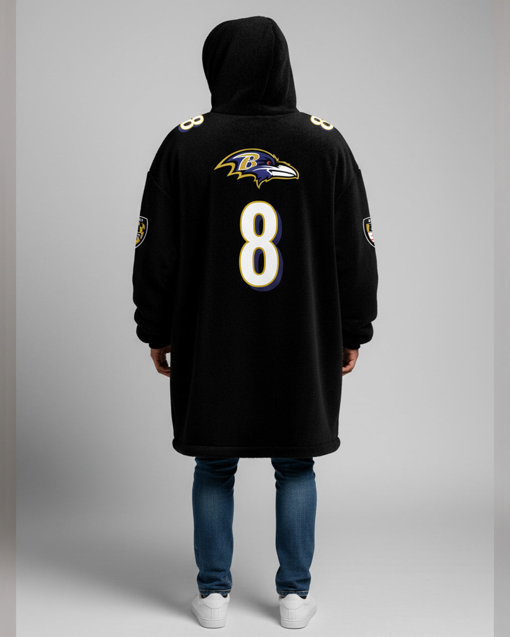 Sudaderota NFL Baltimore Ravens PERSONALIZADA