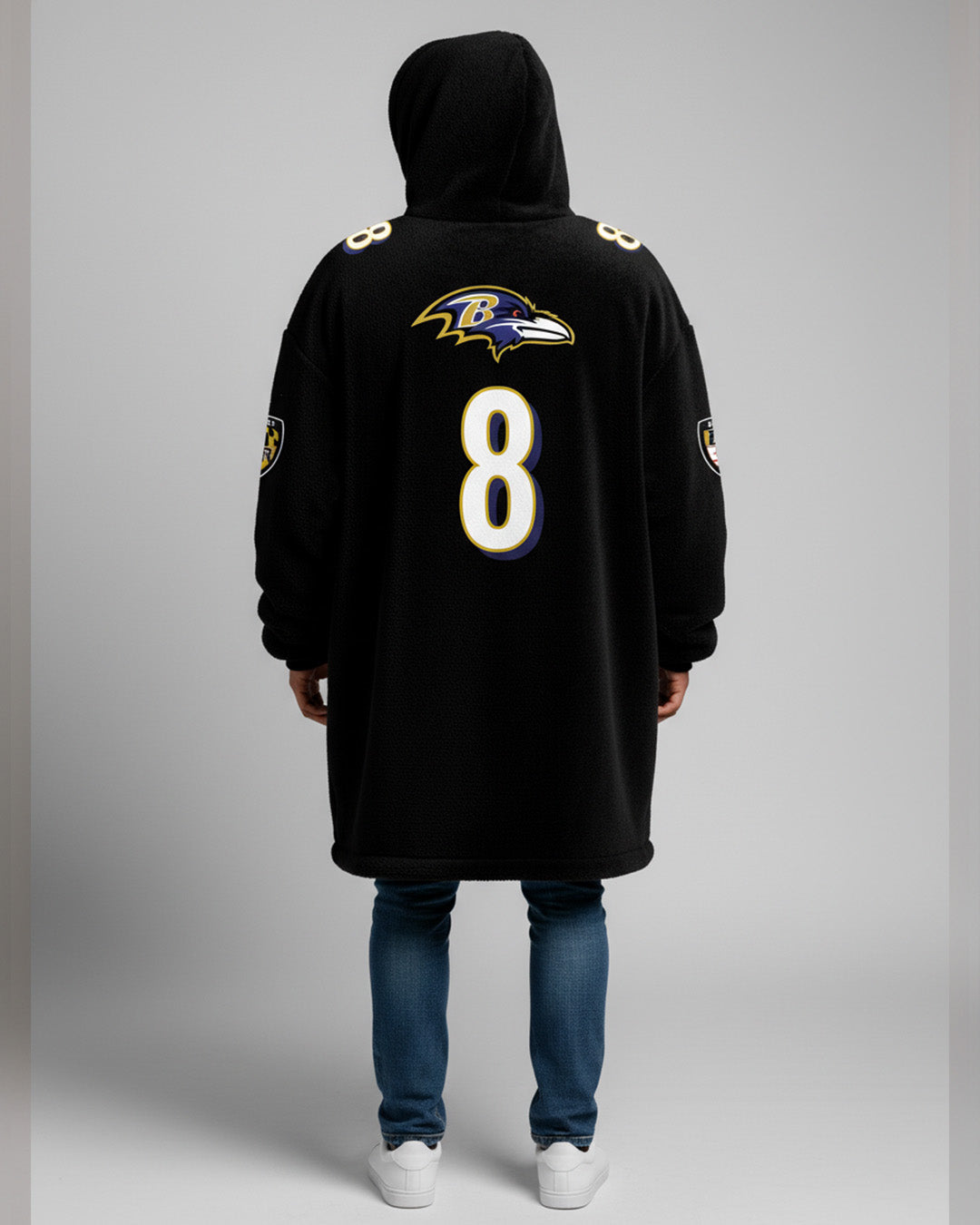 Sudaderota NFL Baltimore Ravens PERSONALIZADA
