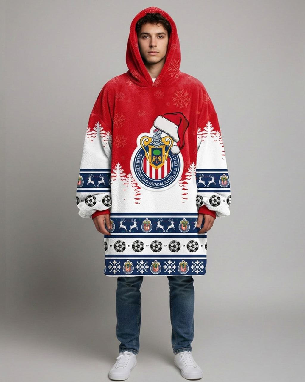Sudaderota Chivas Navideña
