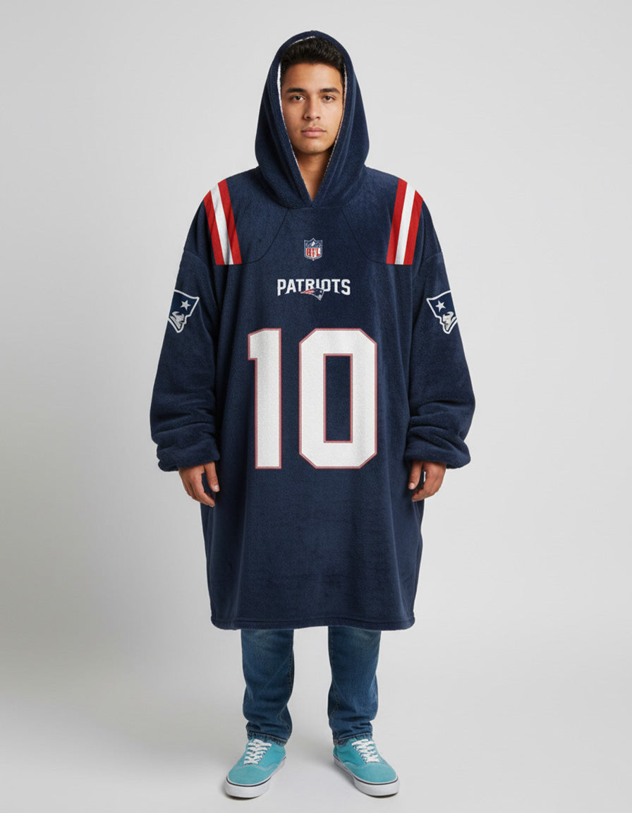 Sudadera NFL Patriotas de Nueva Inglaterra PERSONALIZADA
