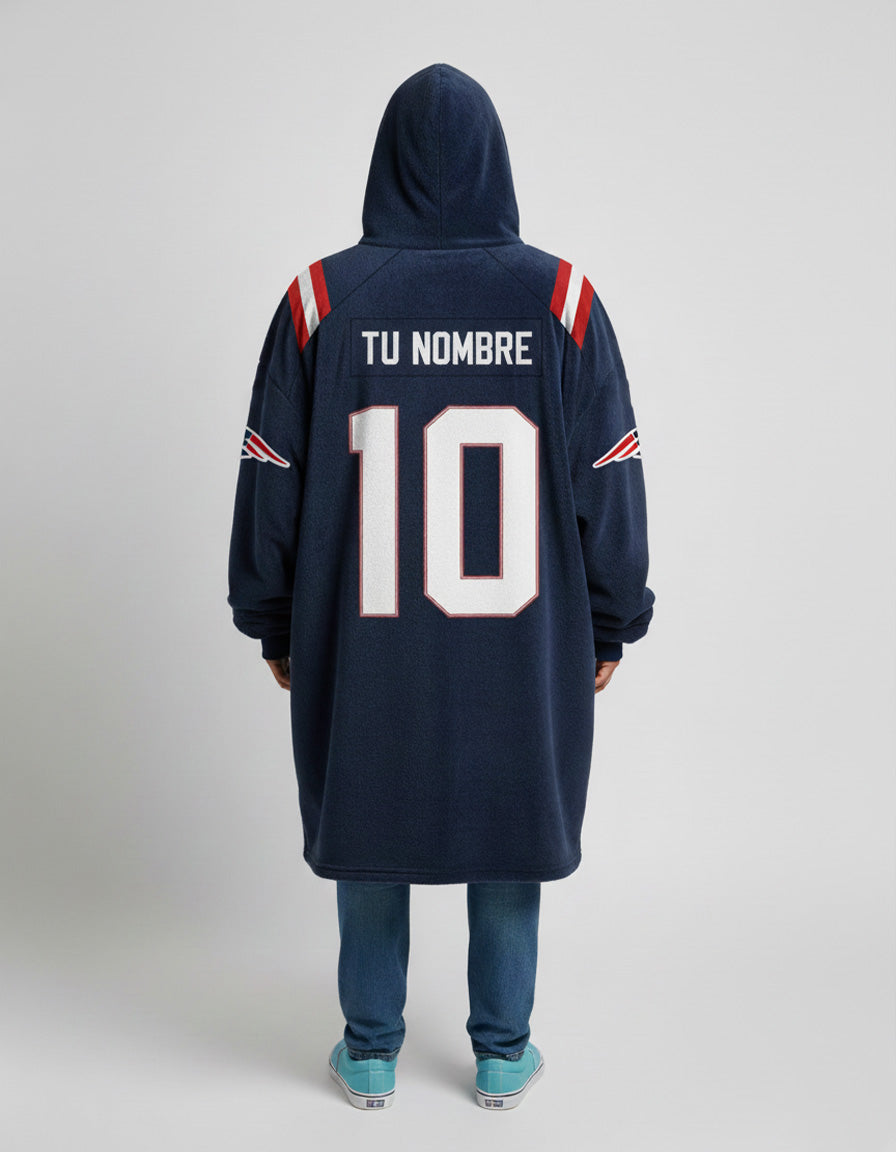 Sudadera NFL Patriotas de Nueva Inglaterra PERSONALIZADA