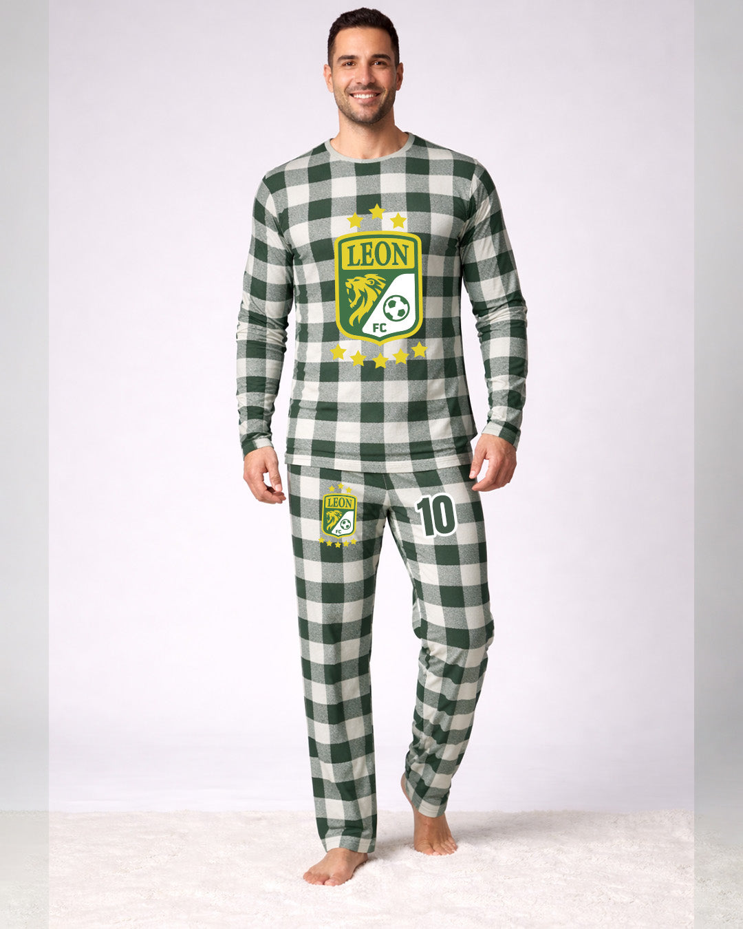 Pijama León textura