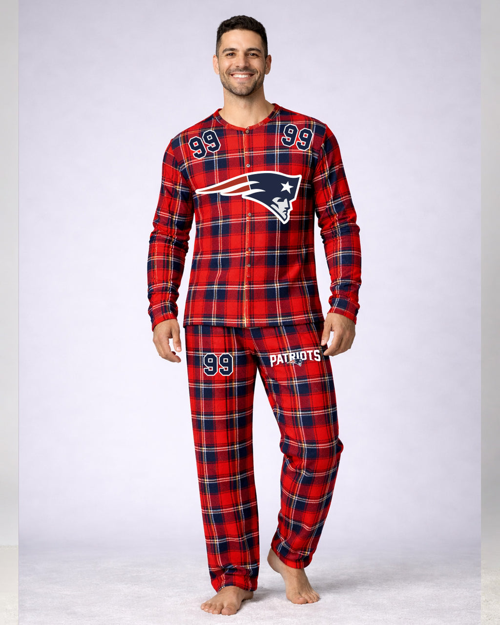 Pijama Patriotas Nueva Inglaterra