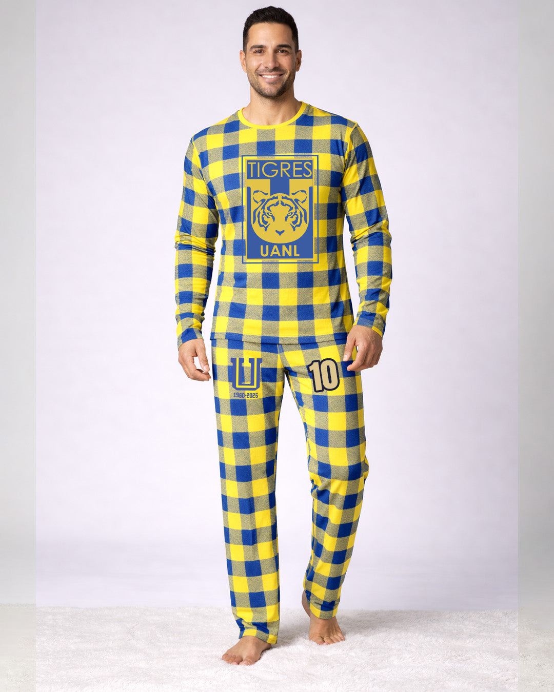 Pijama Tigres textura